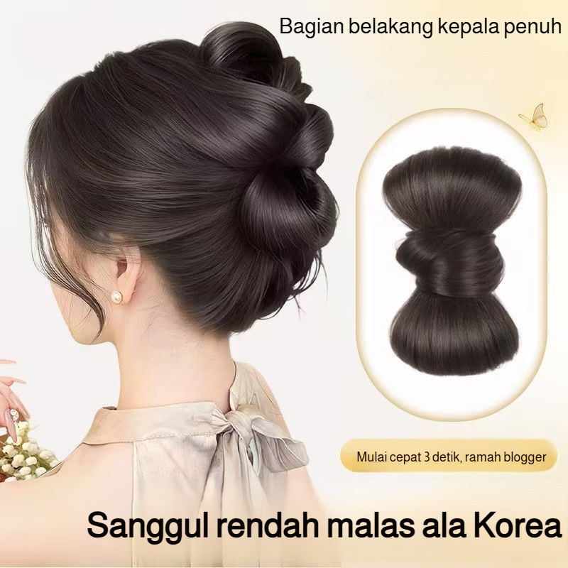 COD/Fashion Terbaru [Tatanan Rambut Instan 3 Detik] Rambut Poni Sintetis/Hair Clip Poni/Jepit Rambut