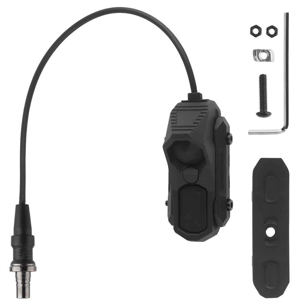 Tactical AXON Remote Online Dual Function Pressure Switch Flashlight PEQ NGAL Laser Button Crane Plu