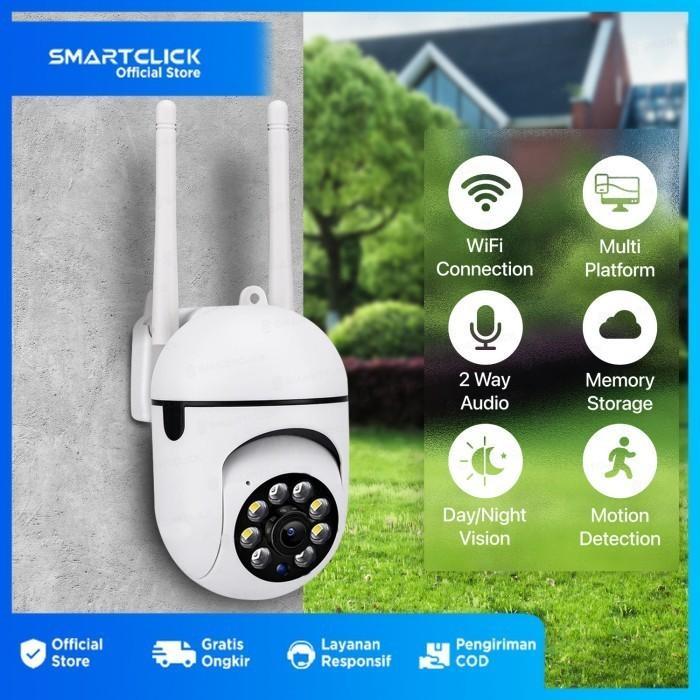 lensakitabest CCTV Outdoor Wifi Waterproof HD 2 Antena