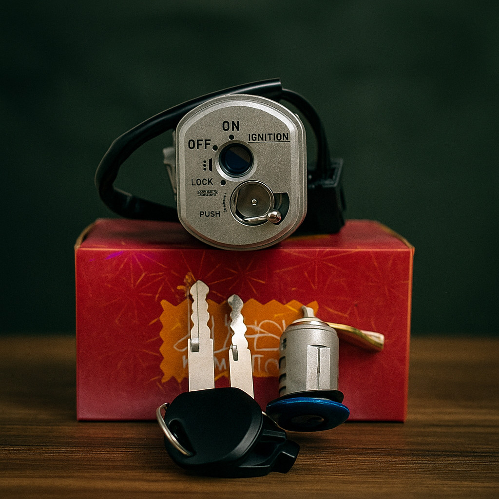 Kunci Kontak Beat FI Old 2013 2014 2015 Starter Kasar – Set Kunci Motor Honda Beat FI Lama