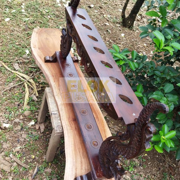 jagrak ukir naga rak pusaka & tombak isi 5,7,9 - isi 9, 0