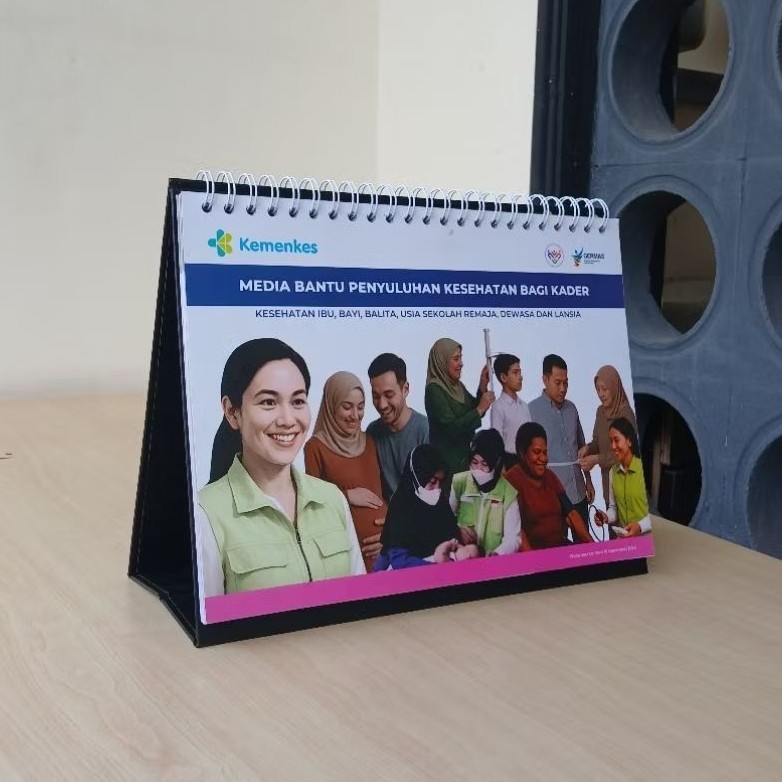 Lembar Balik Penyuluhan Kesehatan Bagi Kader, Buku Penyuluhan Kader, Buku Kader Posyandu