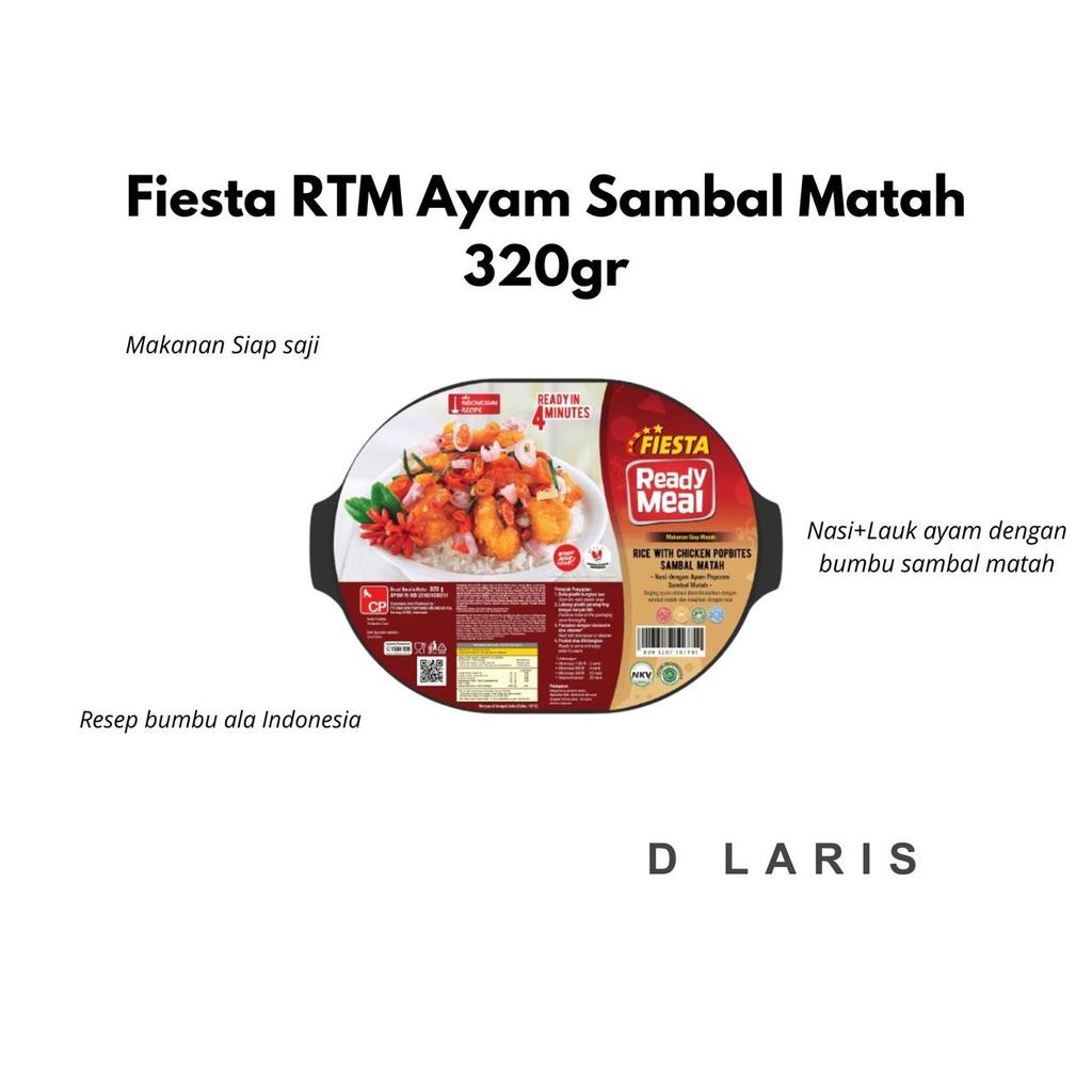 Fiesta Ready to Meal Ayam Sambal Matah 320gr | lauk siap saji