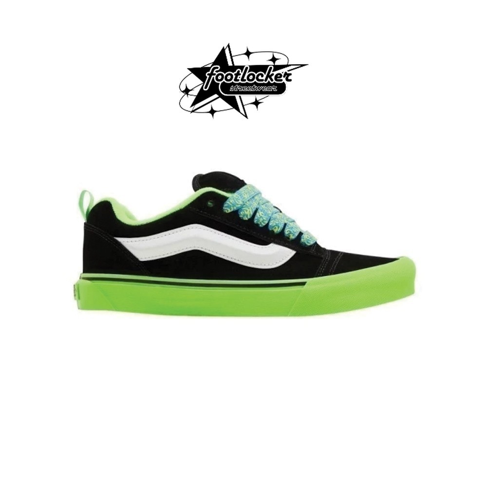 Sepatu  Vans Knu Skool Pop Outsole Green  Original   Unisex