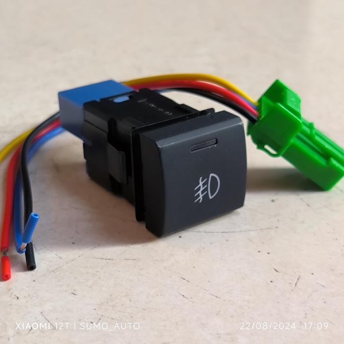 switch fog lamp saklar lampu tambahan DRL all new agya ayla 2023-2025 top