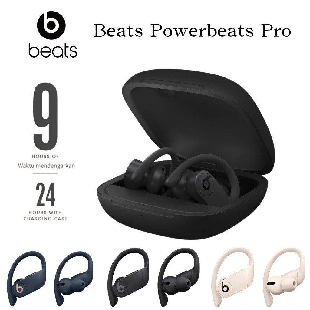 Beats Powerbeats Pro 100% 0riginal Totally True Wireless Earphones by DR. Dre Earphone Nirkabel - Ch