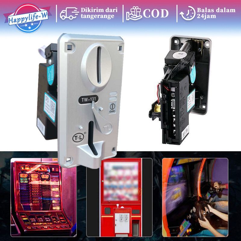 TW131 Koin Acceptor Coin Acceptor Bisa Untuk Game Arcade Coin Game Mesin Capit Boneka