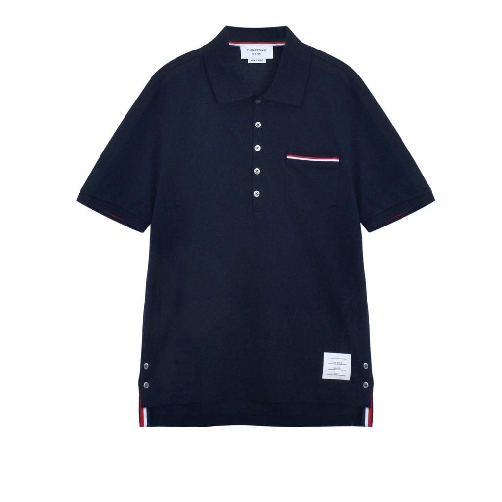 Pique pocket polo shirt (men)