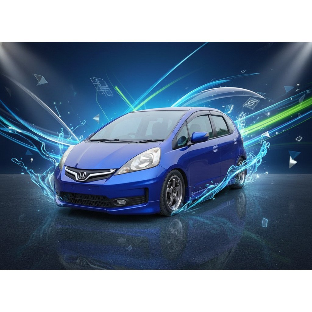 bumper /bemper jazz bumper jazz ge8 BODYKIT JAZZ 2008 2009 2010 2011 UPGRADE MMC TANPA GANTI LAMPU