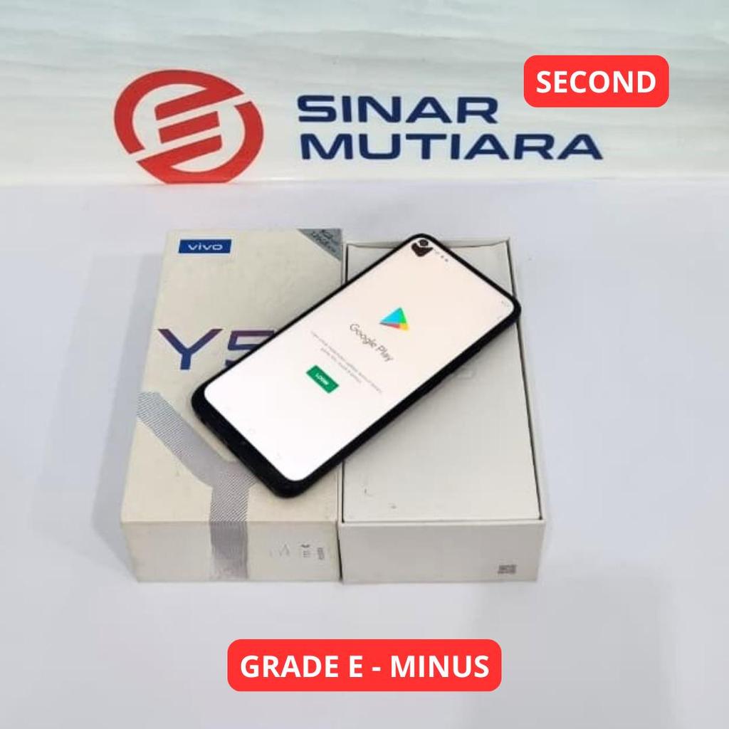 VIVO Y50 8/128 GB GRADE E - MINUS HP SECOND ORIGINAL SINAR MUTIARA CELL