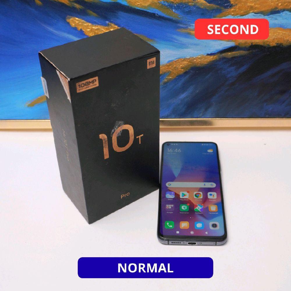 XIAOMI MI 10T PRO 8/256 GB HP SECOND ORIGINAL SINAR MUTIARA CELL
