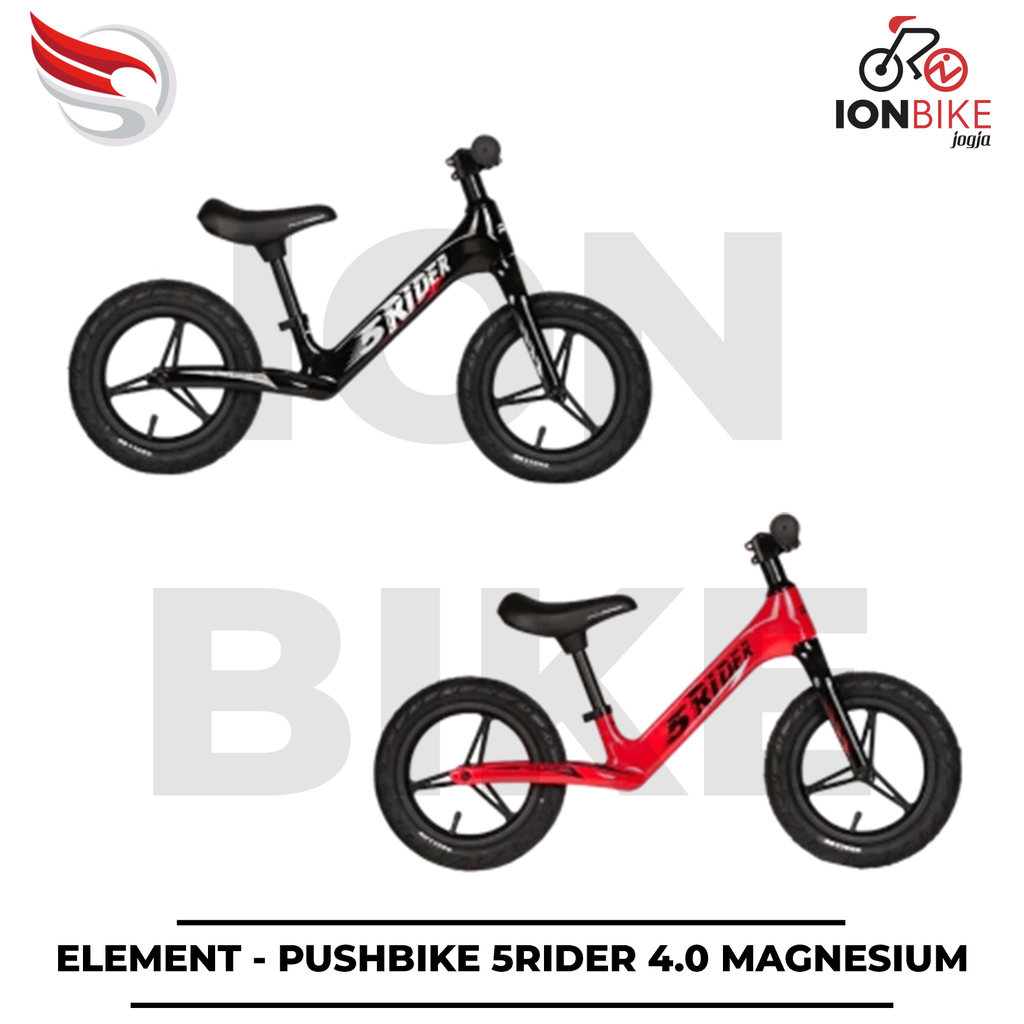 Push Bike Element 5rider 4.0 Magnesium Air Balance Pushbike Saingan Picabo Sepeda Anak Belajar Kesei