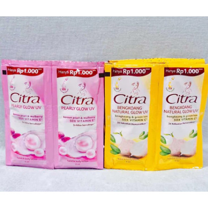 CITRA BODY LOTION SACHET ISI 12 PCS