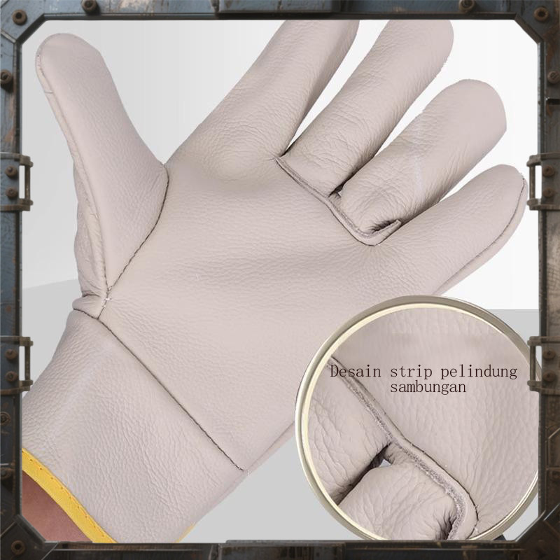 Sarung Tangan las Kulit Argon sarung tangan las kulit Argon murah yutaka