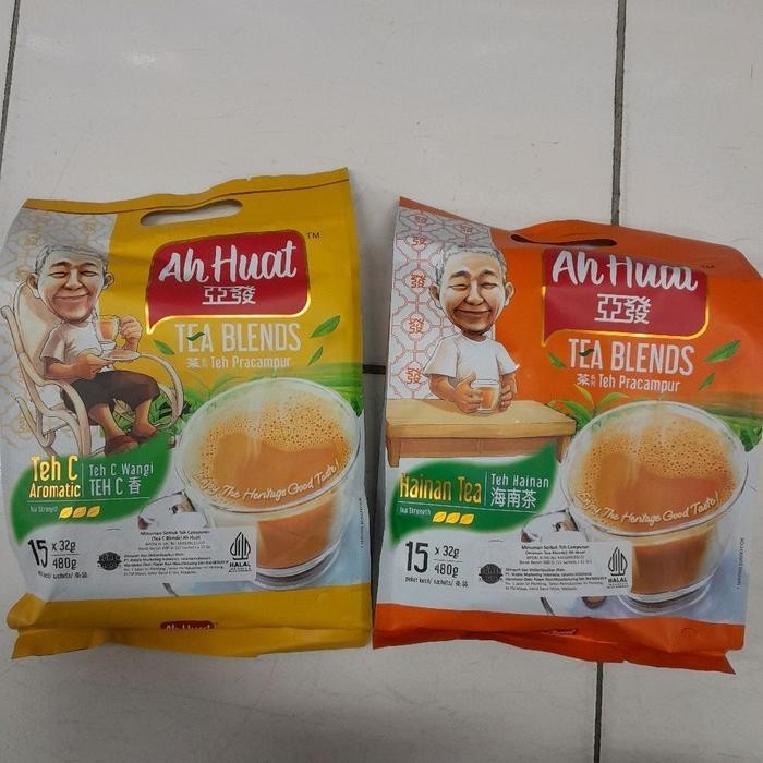 Ah Huat Tea Blends Teh Pracampur TEH HAINAN / TEH C AROMATIC ( isi 15 sachets )