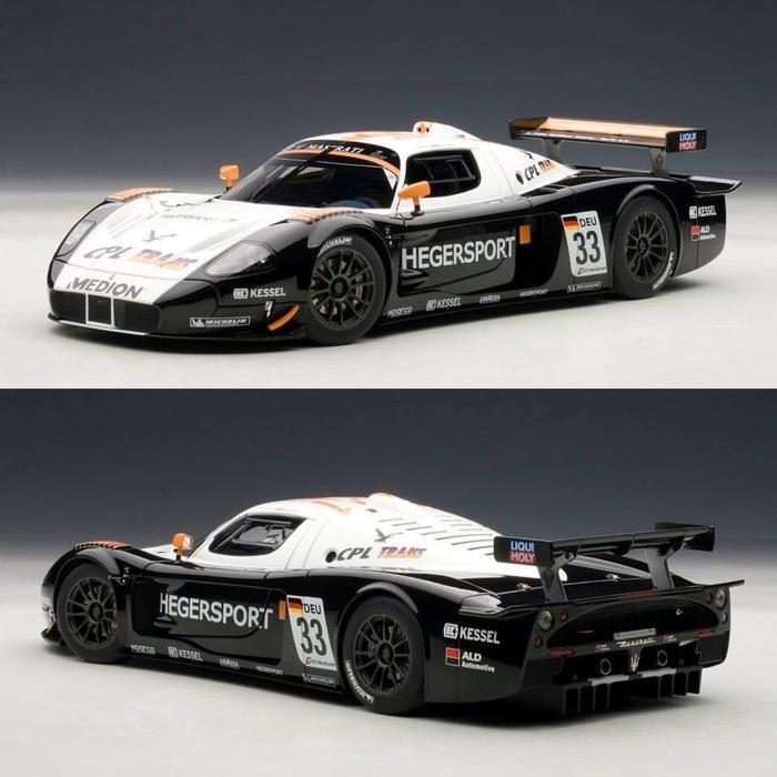 GND48 AUTOart 1:18 Maserati MC12 'Heger Sport' FIA GT Championship 2010 #33