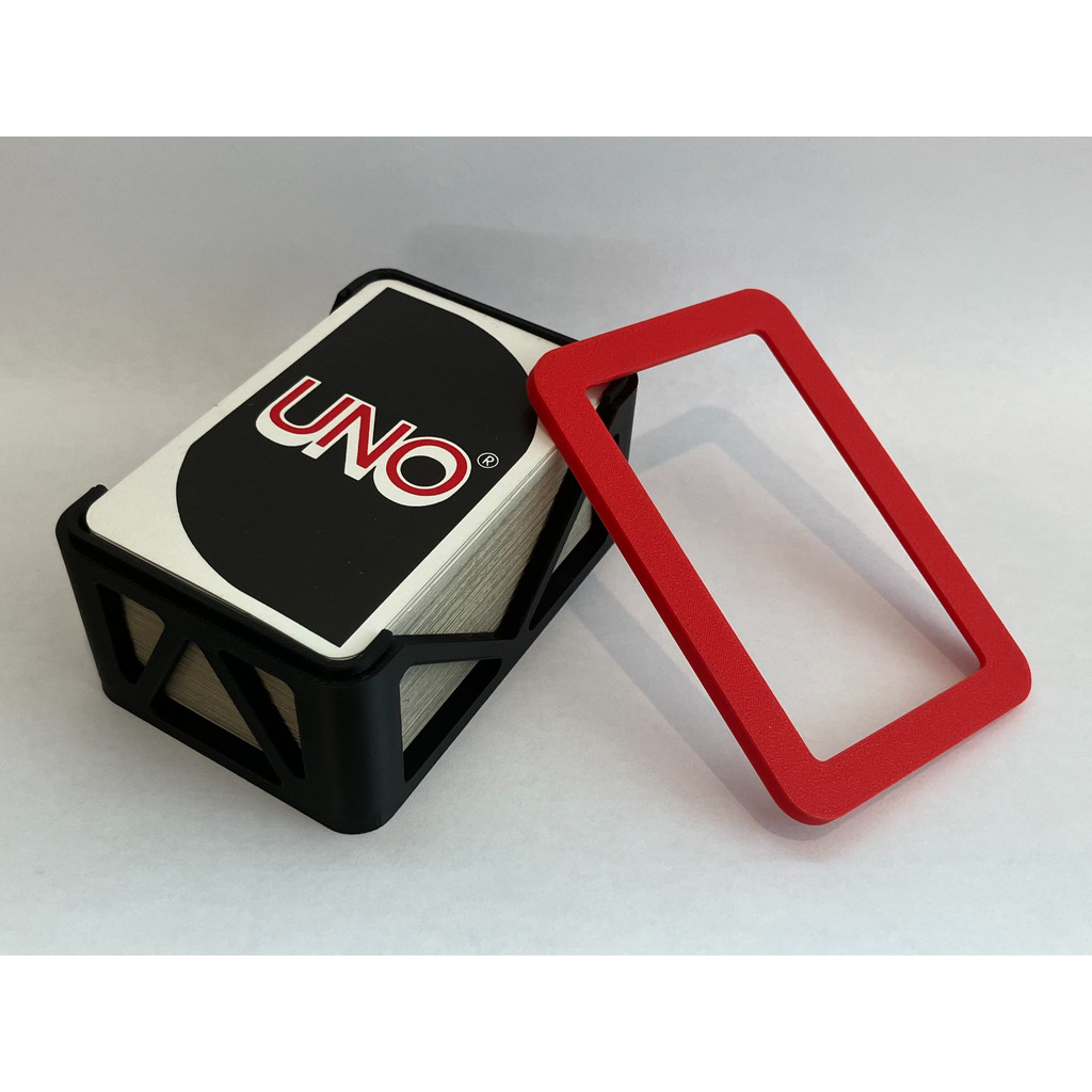 Case tempat kotak kartu card holder uno storage box two color