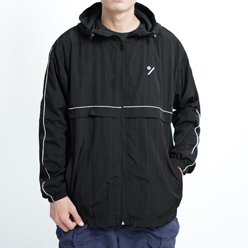 GIGG -  Bloop - Jacket Parasut Cowok - Jaket Waterproof Outdoor - Jaket Hoodie Nylon Pria