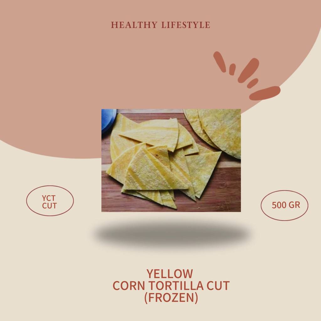 Frozen Corn Tortillas - Precut - Ready to Fry - for Nachos Chips