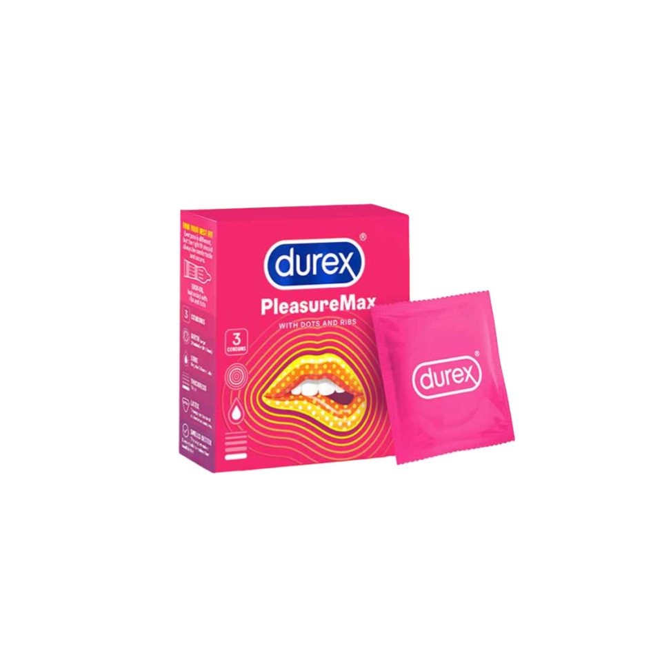Durex Kondom Pleasuremax 3 pcs