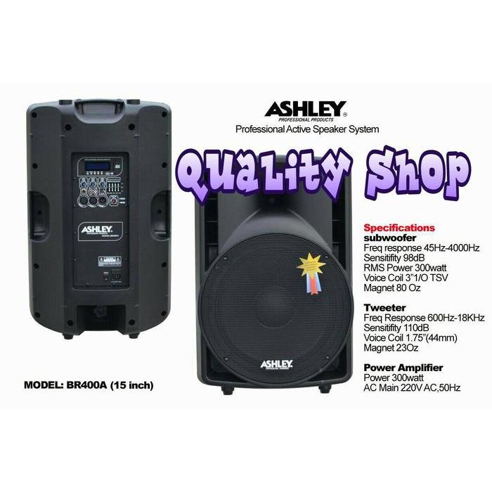 SPEAKER ACTIVE MONITOR 15 INCH ASHLEY (2 UNIT)
