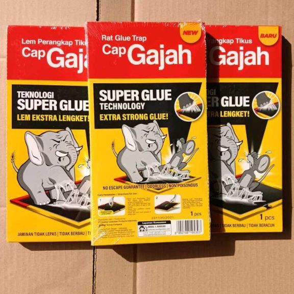 lem tikus ampuh cap gajah papan