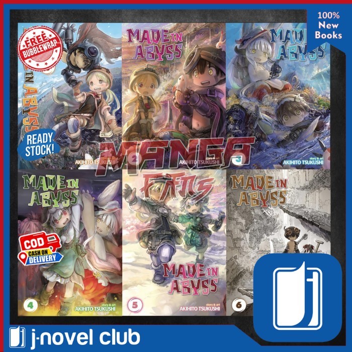 Komik Manga: Made in Abyss 13 book series by Akihito Tsukushi