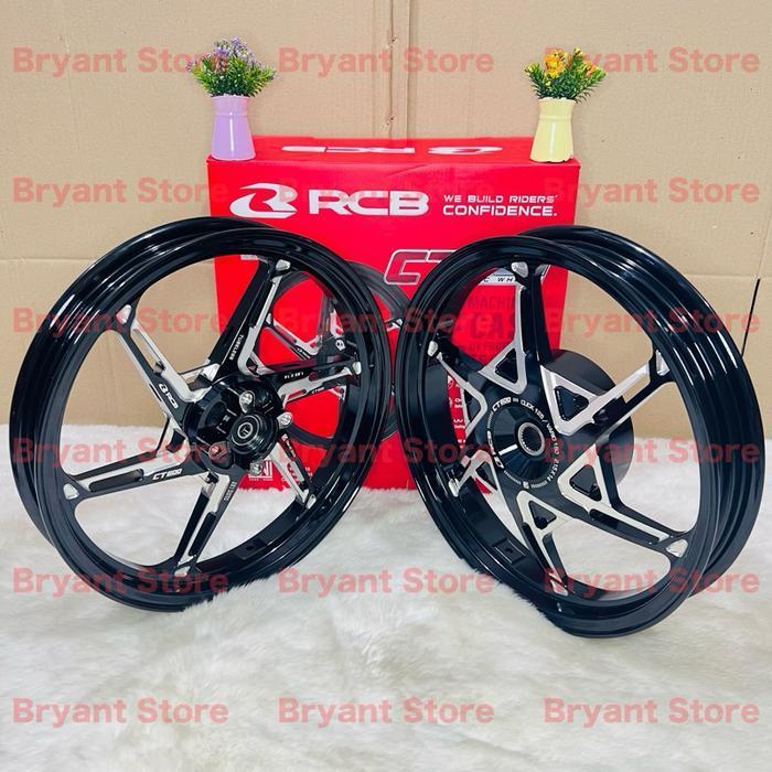 VELG RCB RACING ORIGINAL CT600 185x14 215x14 BEAT SCOOPY VARIO 110 125 150 160 CBS GENIO SPACY MIO S