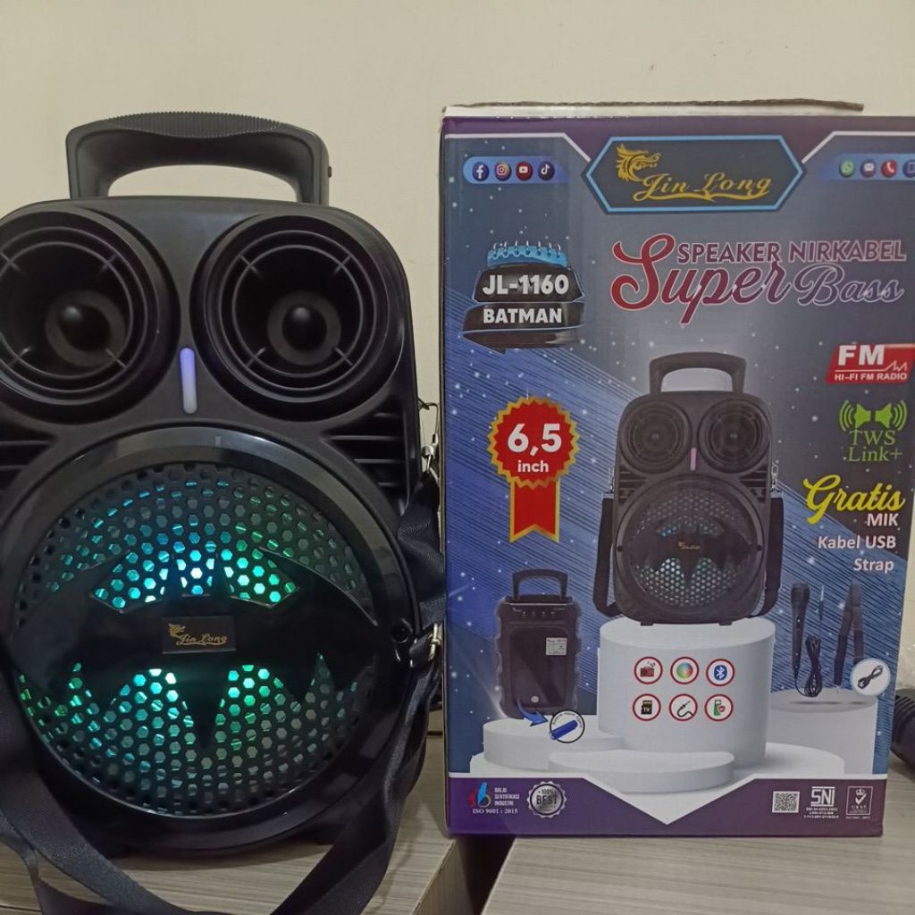 SPEAKER JIL 1160 BATMAN SUPER BASS 6,5 INCH