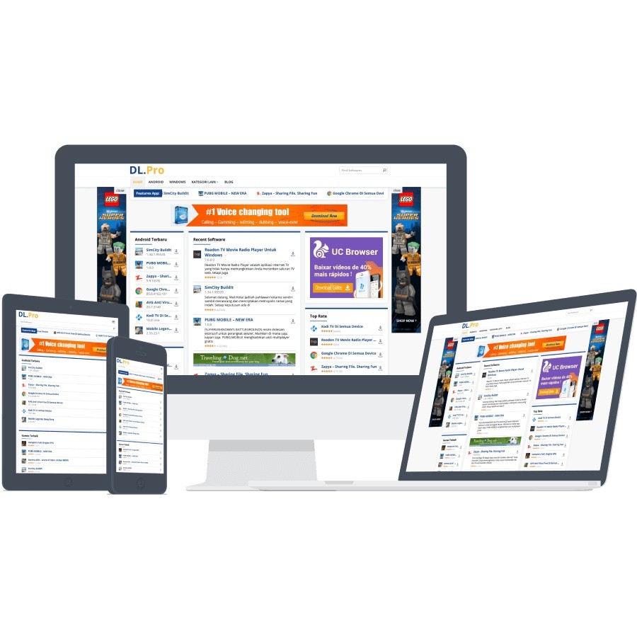 Theme WordPress DLpro Original Lifetime (Buat Web Download)