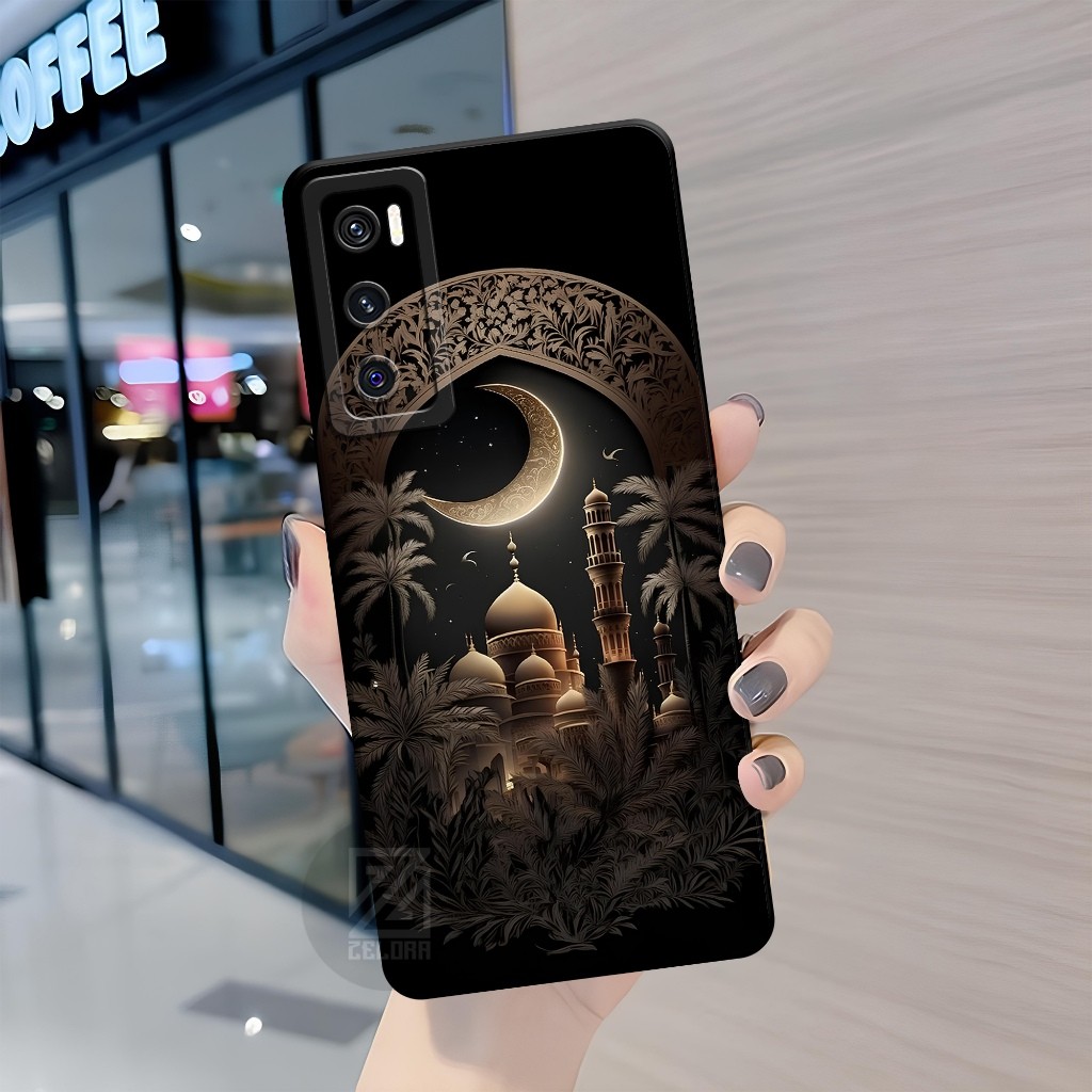 Case VIVO V20SE Fashion Case Masjid ZELORA Softcase Hp VIVO V20 SE Silikon Pro Camera VIVO V20SE Kes