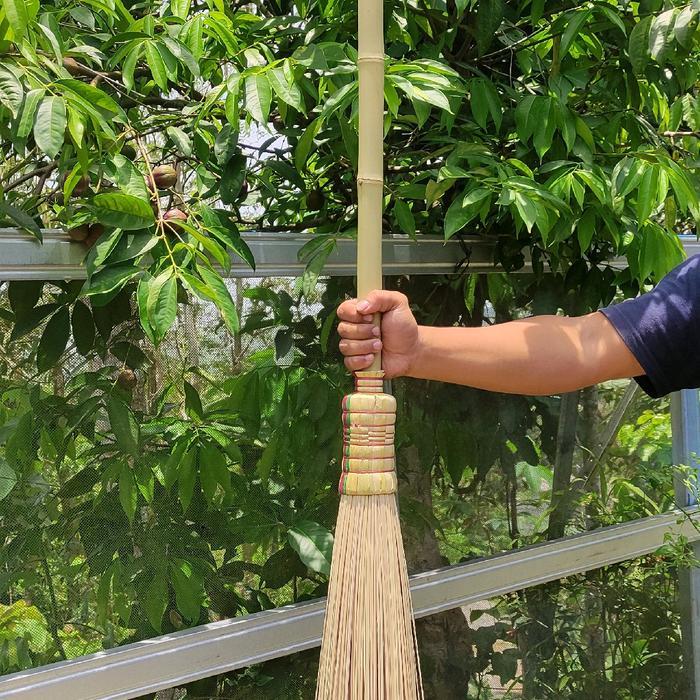 HARGA PABRIK 3PCS 99RB, Sapu Lidi Taman / Sapu Lidi Pembersih Halaman Gagang, sapu lidi nipah super 