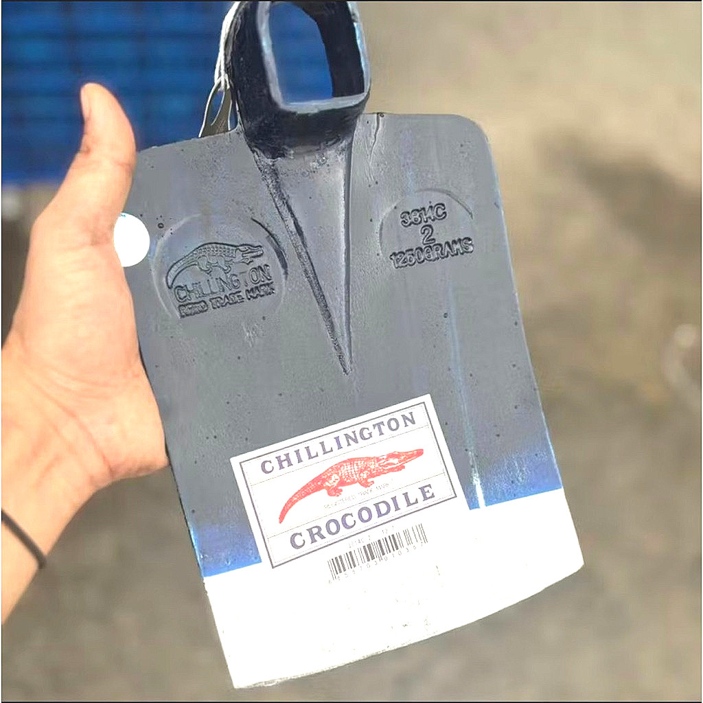 Cangkul Cap Buaya Asli Cangkul Sawah Anti Lengket Crocodile Original Super Tajam