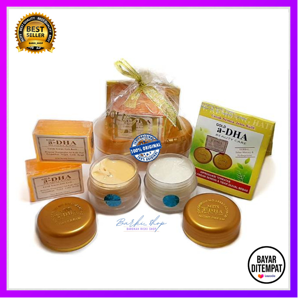 // Cream A-Dha Gold Mds Beauty Care 3In 1 //  Cream A-Dha Gold Original // BPOM