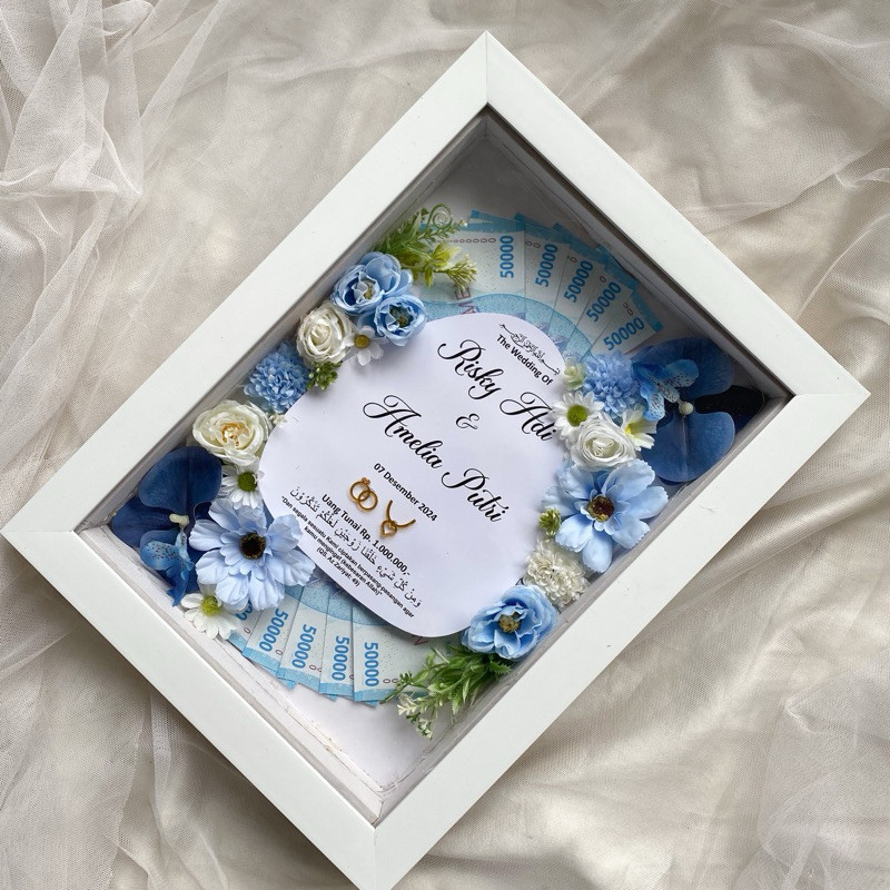 Mahar Pernikahan  uk 30x40| Bingkai Mahar | Mahar Murah