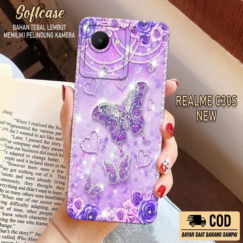 Case Hp Softcase Realme C30S Terbaru 2022 Softcase Macaron Case Hp Realme C30S Silikon Hp Realme C30