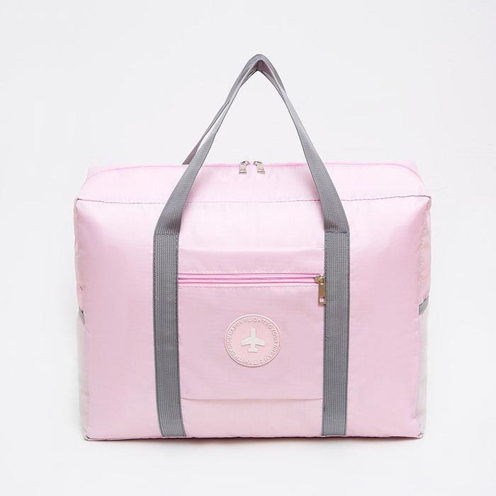 safitri_nik21 | Travel Bag Tas Waterproof Travel Tas Liburan Termurah Free Ongkir - Pink