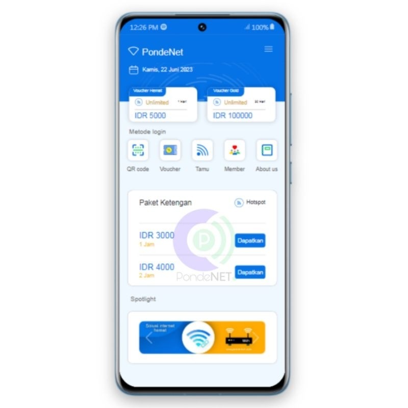 Template Login Page Hotspot LT3 MikroTik Multifungsi