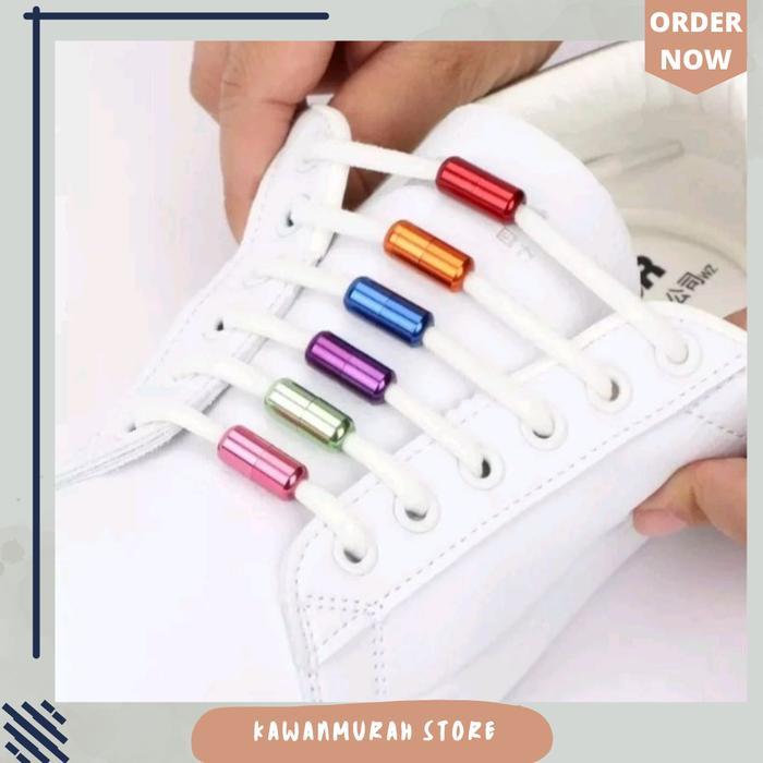Stopper Tali Sepatu Elastis / Buckle Capsule Lock / Stopper Capsul Tali Sepatu
