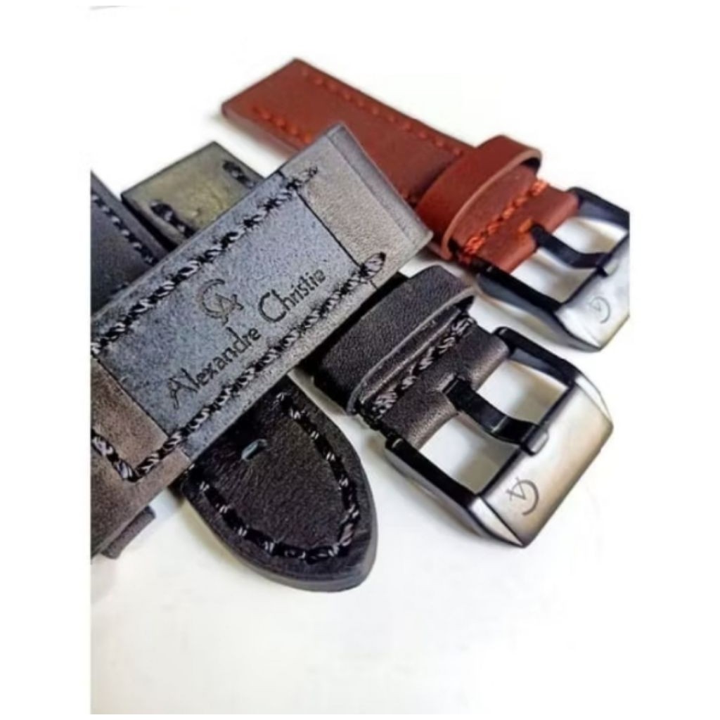 TALI JAM KULIT ALEXANDRE CHRISTIE ORIGINAL, STRAP KULIT ALEXANDRE CHRISTIE ORI