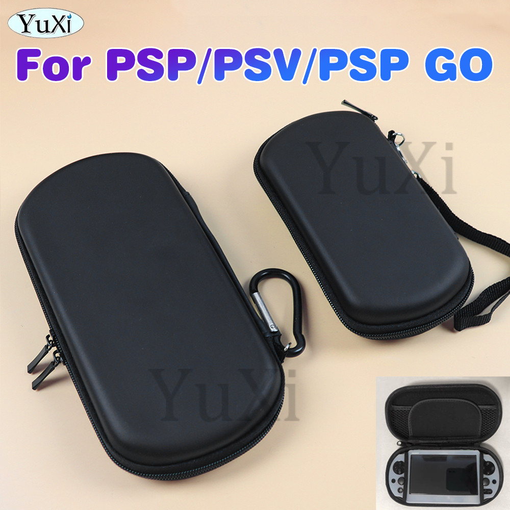 1Pc EVA Skin Carry Hard Case Bag Pou for PSP PSV PS Vita PSP GO With Strap Protective Case for PSP10