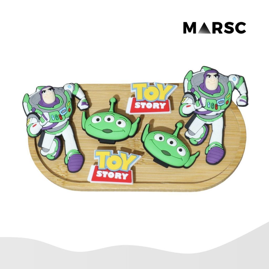 MARSC Jibbitz Buzz Lightyer Pin Jibbitz Aksesoris Sandal Toy Story Z004