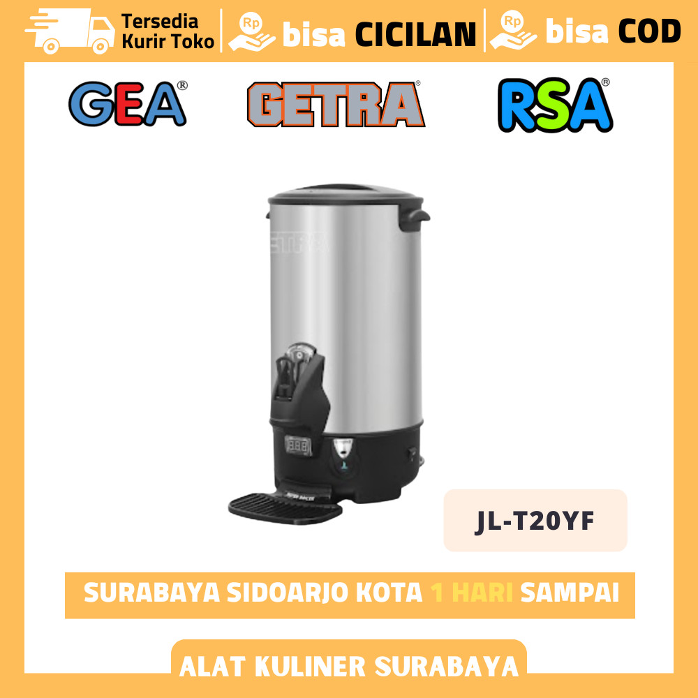 GETRA JL T20YF JL-T20YF AUTOMATIC WATER BOILER 20 LITER