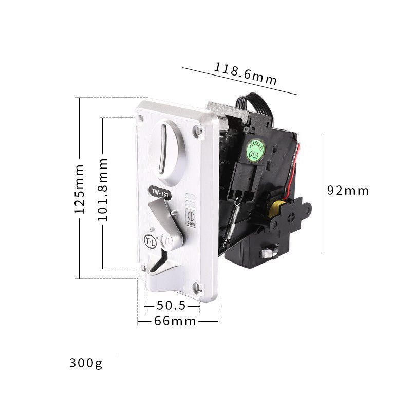 Delova TW131 Koin Acceptor Coin Acceptor Bisa Untuk Game Arcade Coin Game Mesin Capit Boneka