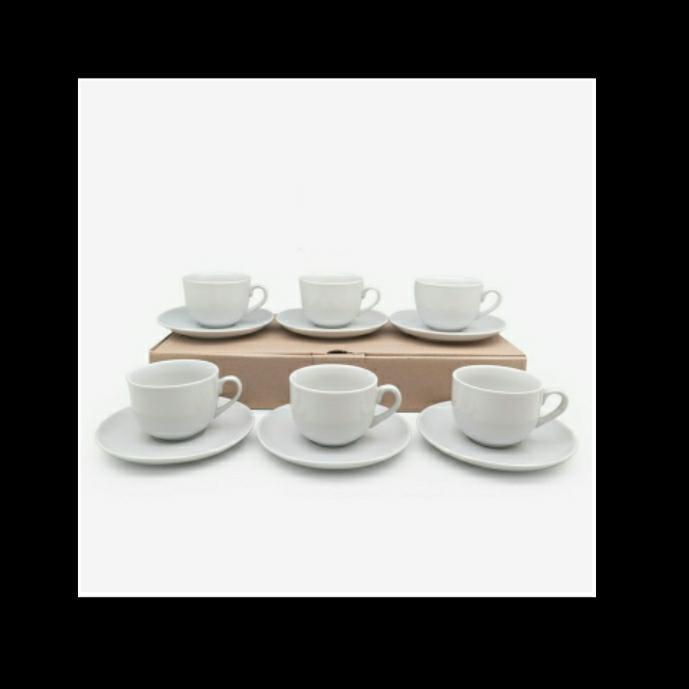 Cangkir keramik putih set /Cangkir kopi / cangkir teh