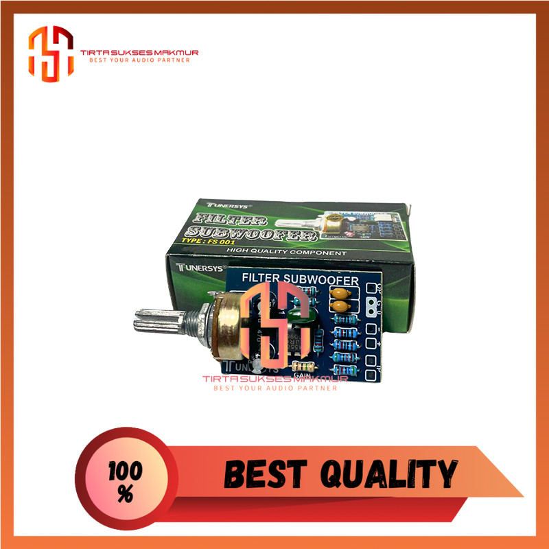 Kit Filter Subwoofer Tunersys