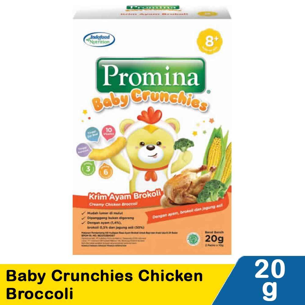 Promina Baby Crunchies Chiken Broccoli 20G