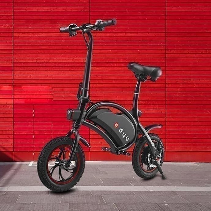 DYU D1 Seated Electric Scooter Bike Sepeda Skuter Listrik