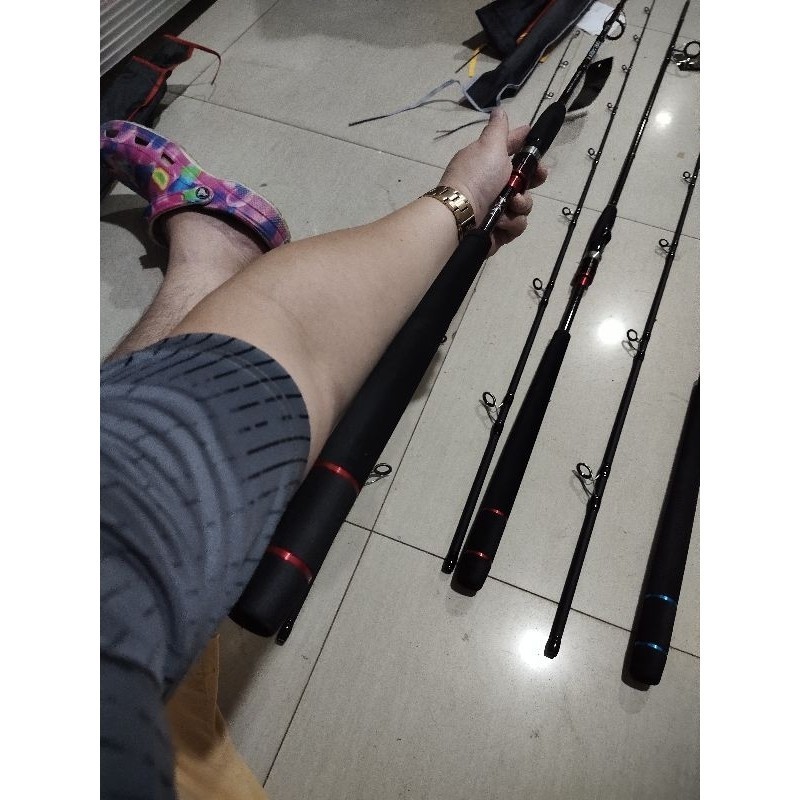 joran captain coral chaser 240 270 300 cm joran carbon laut