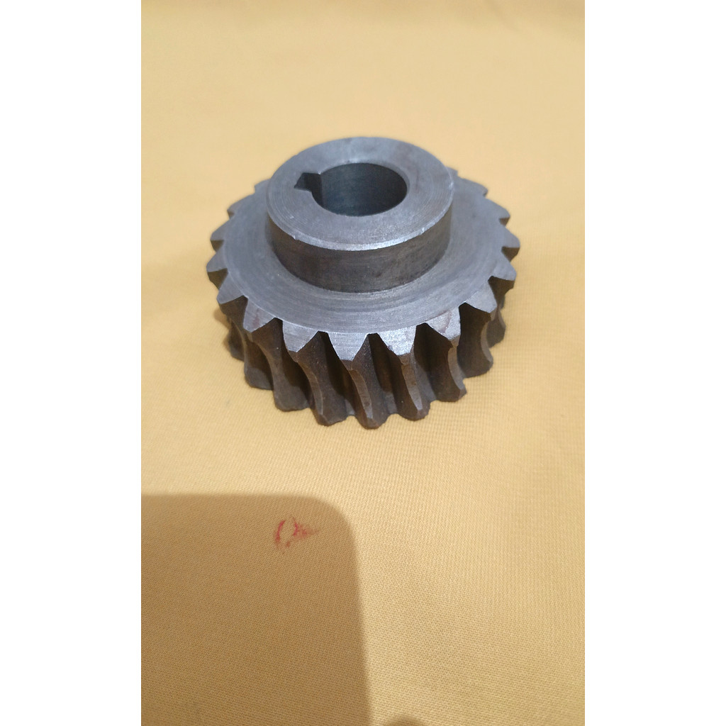 Gear Worm Tebal mesin Rice Polisher N70